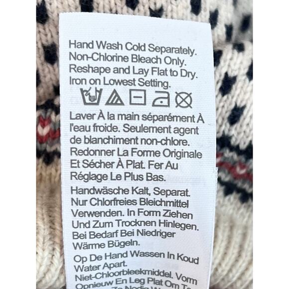 Crew Cute J Crew Boys Sweater SIZE 10-11 1/4 Zip Heathered Cream EUC - Picture 5 of 5